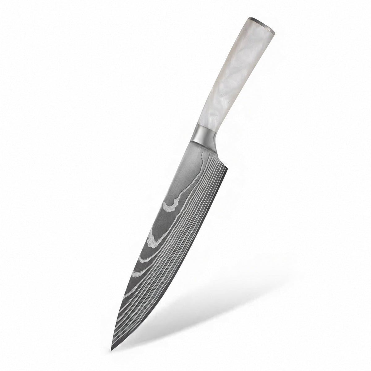 Couteau japonais Gyuto coloris ivoire chef tanaka