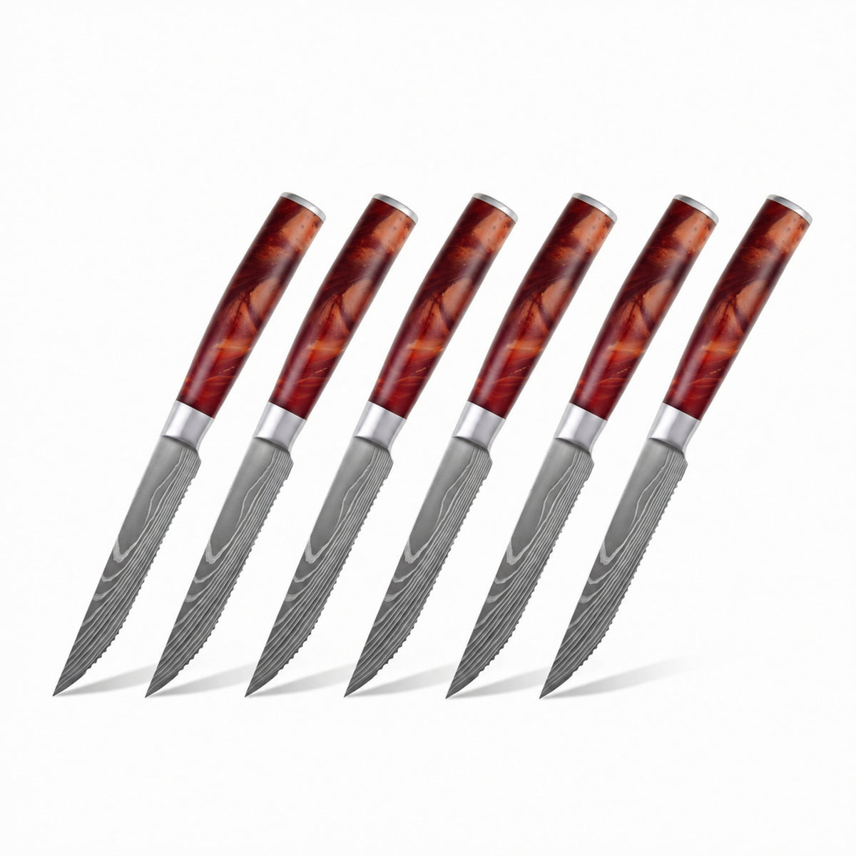Couteau à steak - Lot de 6 - Chef Tanaka