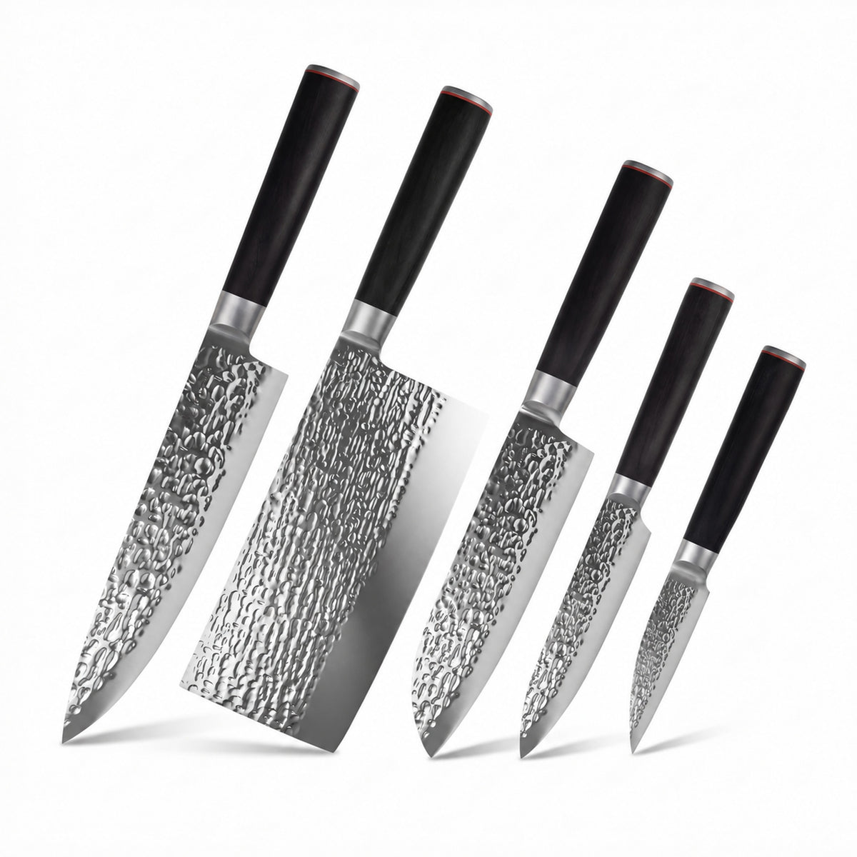 Set de 5 couteaux Kaito manche pakkawood
