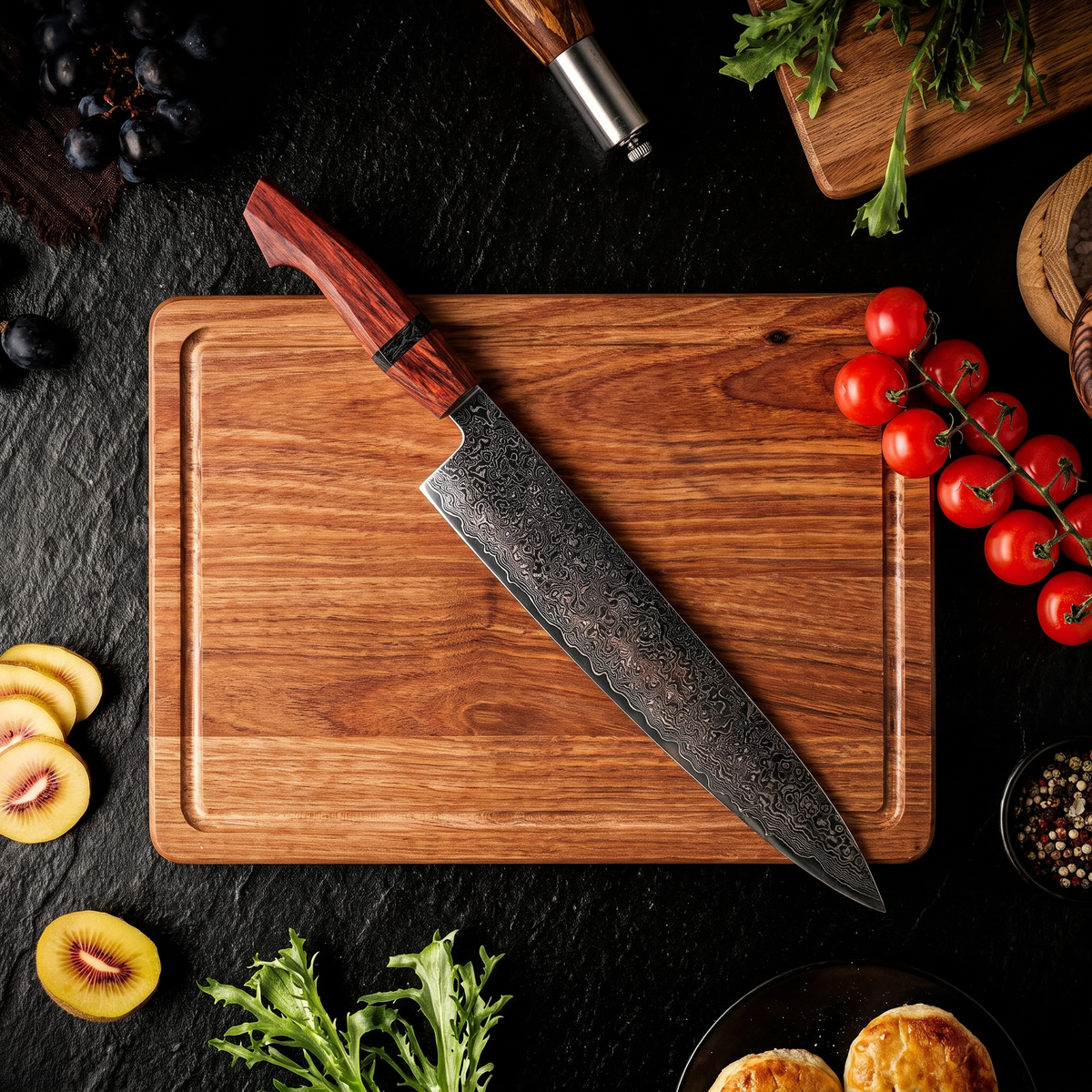 Duo Yuhi · Gyuto & Bunka