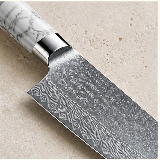 Couteau de chef VG10 20 cm — Marbre