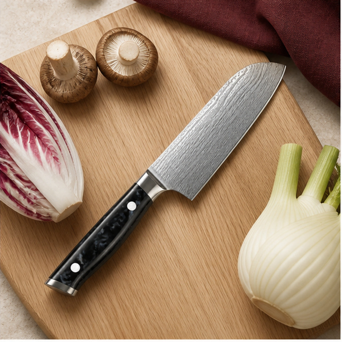 Couteau Santoku 18 cm — Kage