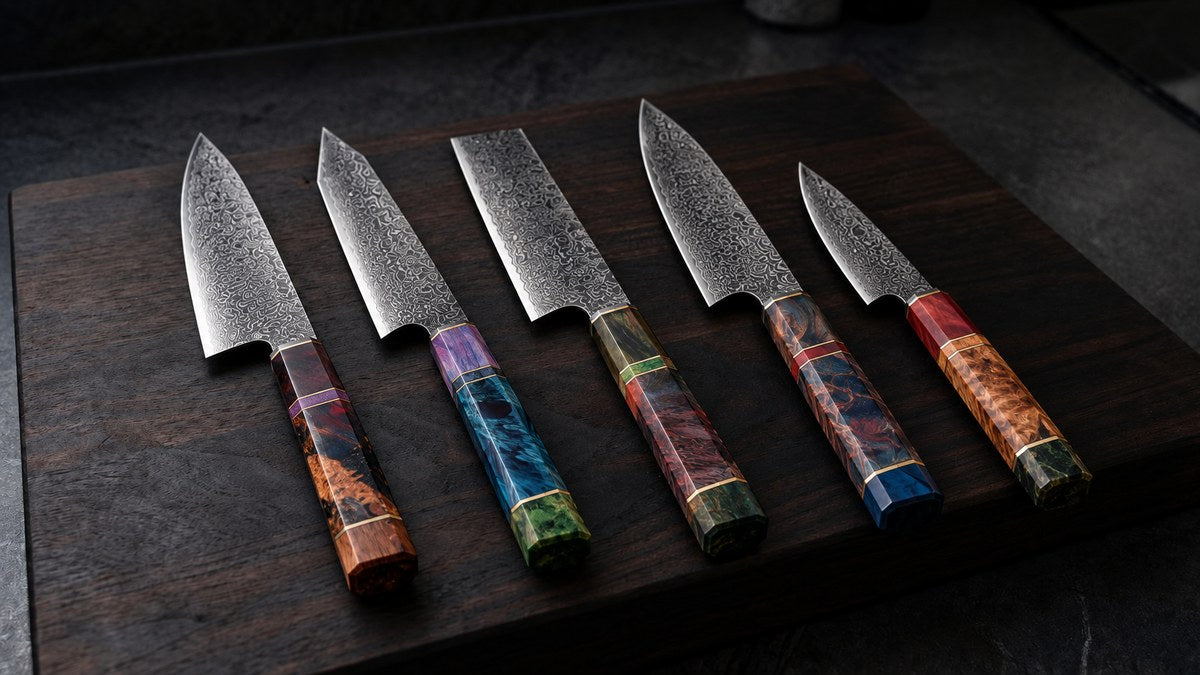 Couteaux japonais Haganori série Niji