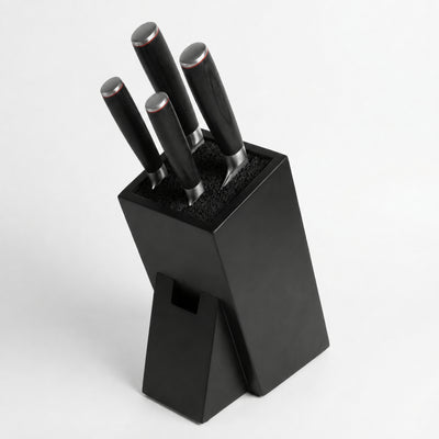Rangement pour couteaux noir 