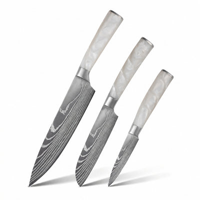 Set de 3 couteaux Japonais - Chef Tanaka