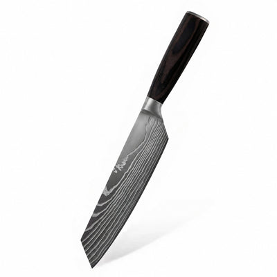 Couteau Kiritsuke japonais Chef Tanaka forest wood