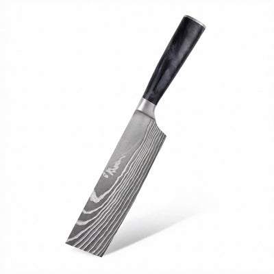 Couteau Nakiri Couperet collection Chef Tanaka Sumi Noir