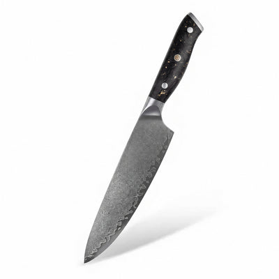 Couteau de chef Haganori Yakumoto manche carbon gold