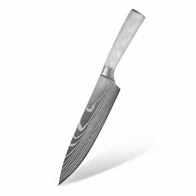 Couteau japonais Gyuto coloris ivoire chef tanaka