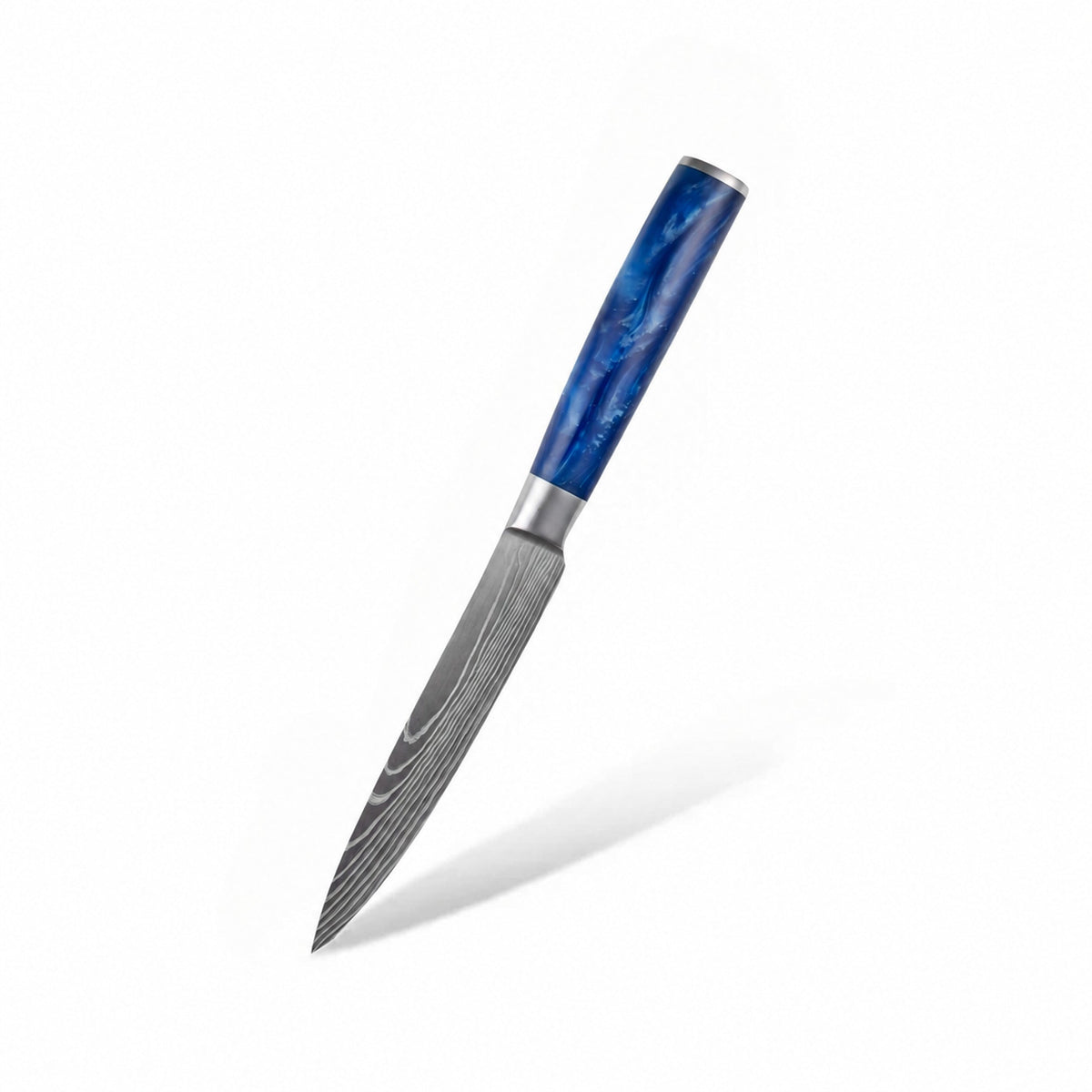 Couteau utilitaire multiusages Haganori manche bleu chef tanaka