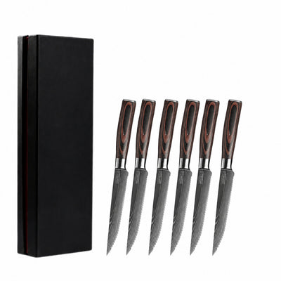 Haganori couteau à steak japonais collection Forest Wood