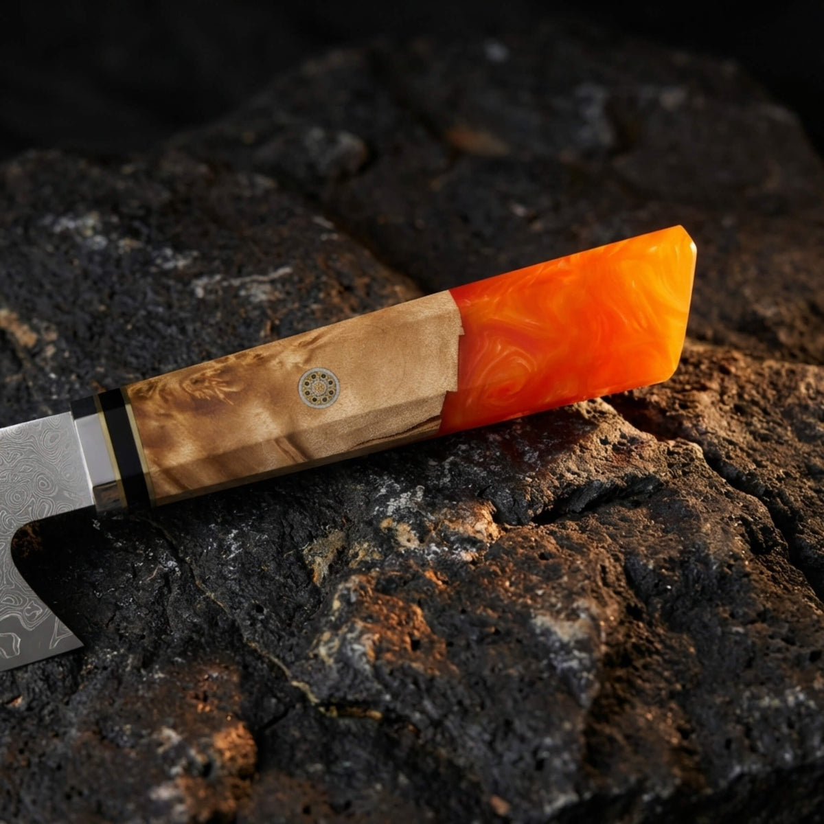 Manche couteau Kiritsuke damas Spectre 1