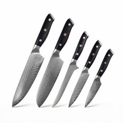 Set de 5 Yakumoto Onyx manche noir