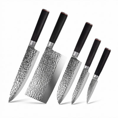 Set de 5 couteaux Kaito manche pakkawood