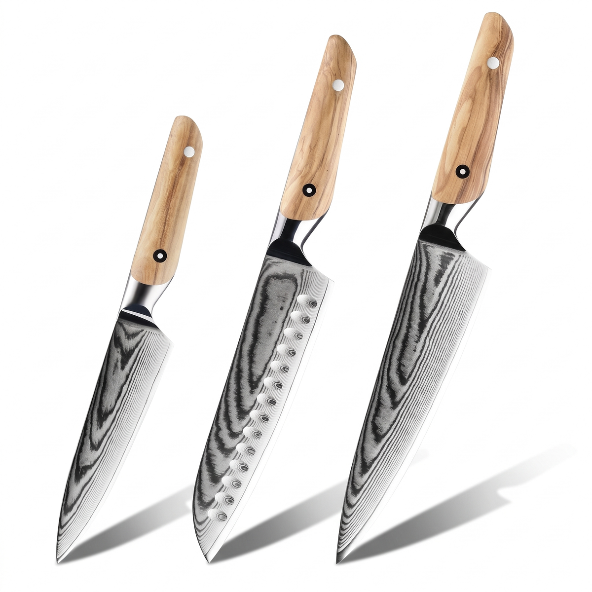 Coffret Haru · 3 couteaux (Gyuto, Santoku, Utilitaire)