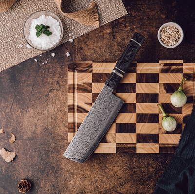 Coffret Kage · 5 couteaux (Kiritsuke, Bunka, Nakiri, Gyuto, Utilitaire)