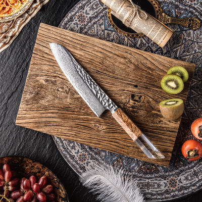 Coffret Kori · 4 couteaux (Santoku, Nakiri, Bunka, Kiritsuke)