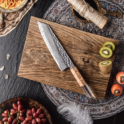 Coffret Kori · 4 couteaux (Santoku, Nakiri, Bunka, Kiritsuke)