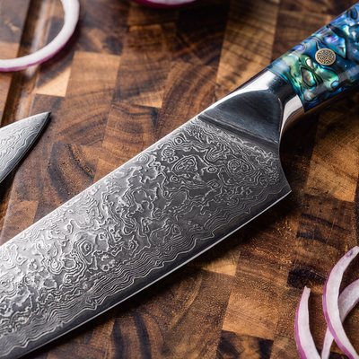 Coffret Shinju · 5 couteaux (Office, Santoku, Gyuto, Nakiri, Kiritsuke)