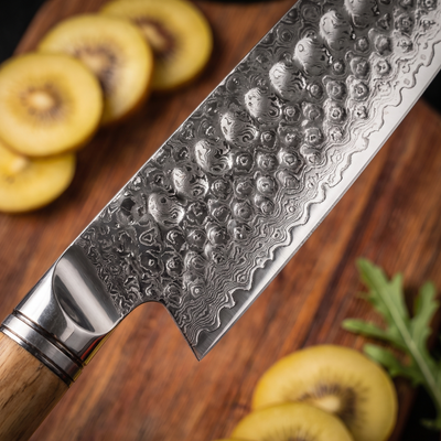 Coffret Take · 3 couteaux (Gyuto, Santoku, Office)