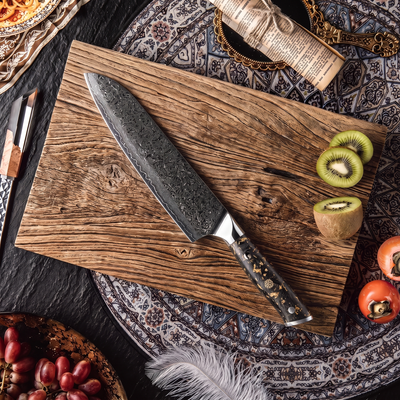 Coffret Tetsu · 4 couteaux (Gyuto, Santoku, Désosser, Office)
