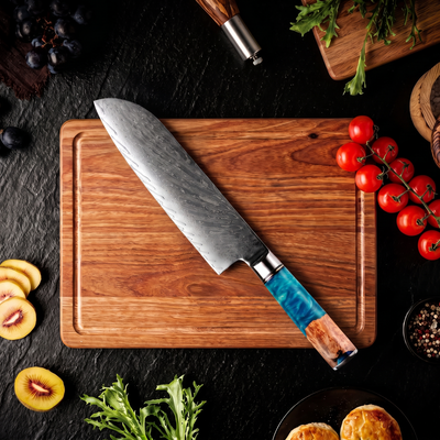 Coffret Umi · 4 couteaux (Santoku, Nakiri, Utilitaire, Désosser)