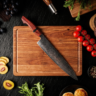 Coffret Yuhi · 3 couteaux (Gyuto, Bunka, Nakiri)