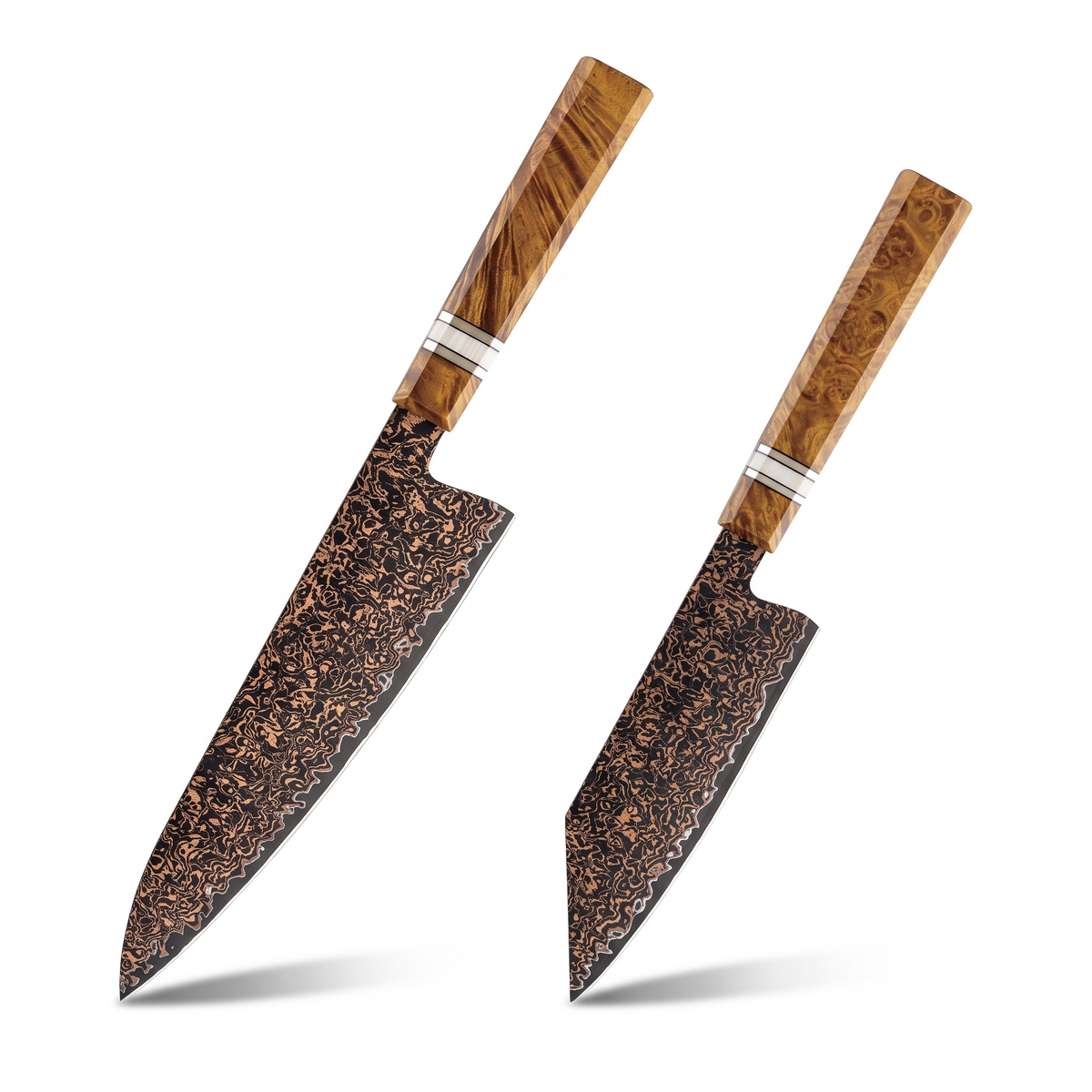 Duo Kohaku · Gyuto & Bunka