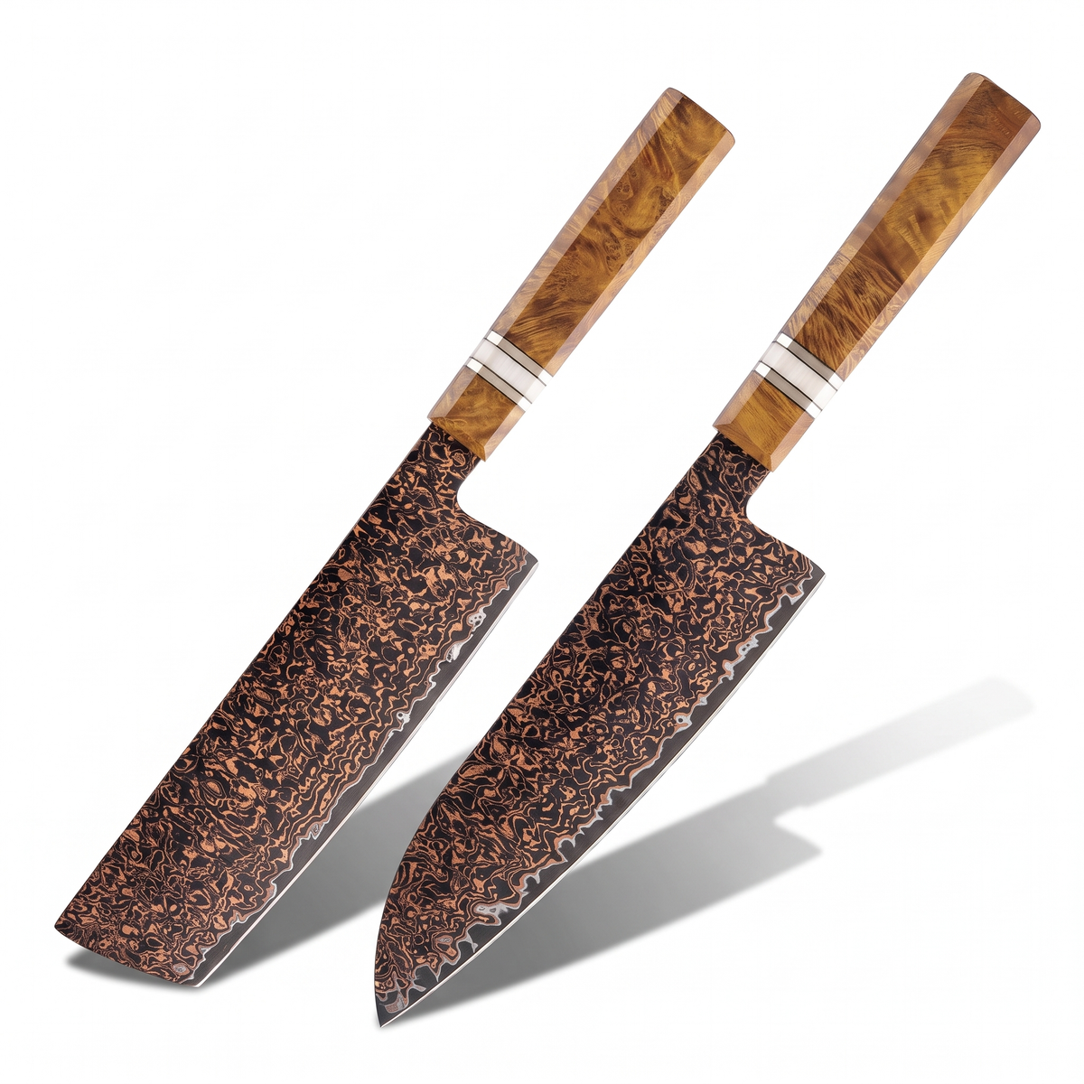 Duo Kohaku · Santoku & Nakiri
