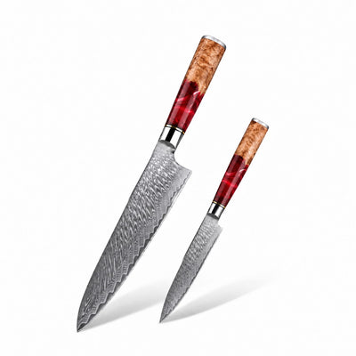 Duo Kurenai · Gyuto & Utilitaire