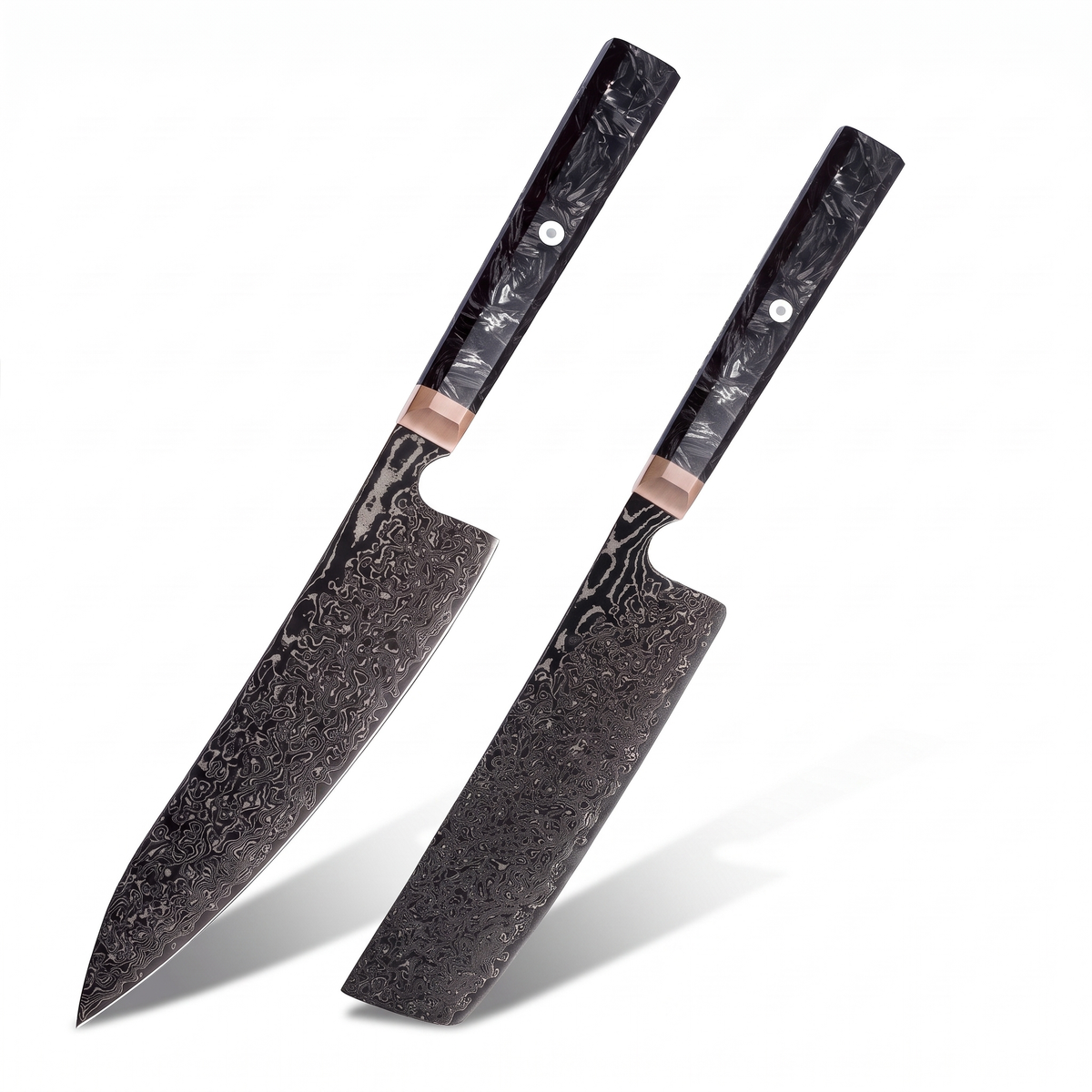Duo Yoru · Gyuto & Nakiri