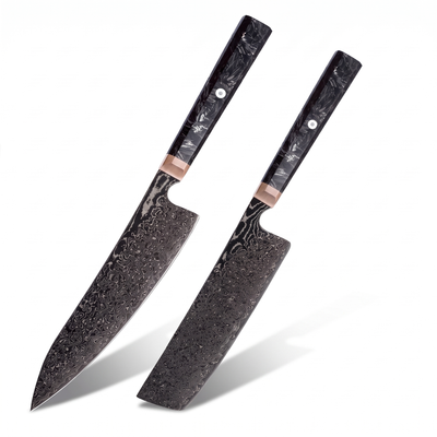 Duo Yoru · Gyuto & Nakiri