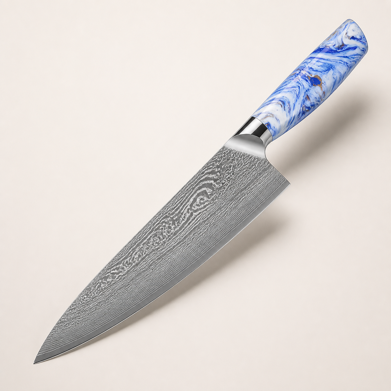 Couteau de chef Haganori Azur, lame de 20 cm
