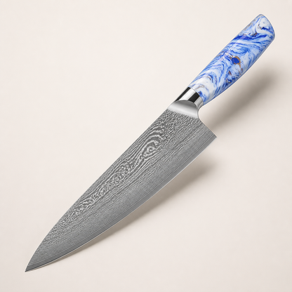Couteau de chef Haganori Azur, lame de 20 cm