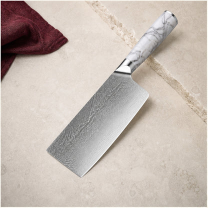 Couperet de cuisine VG10 18 cm — Marbre