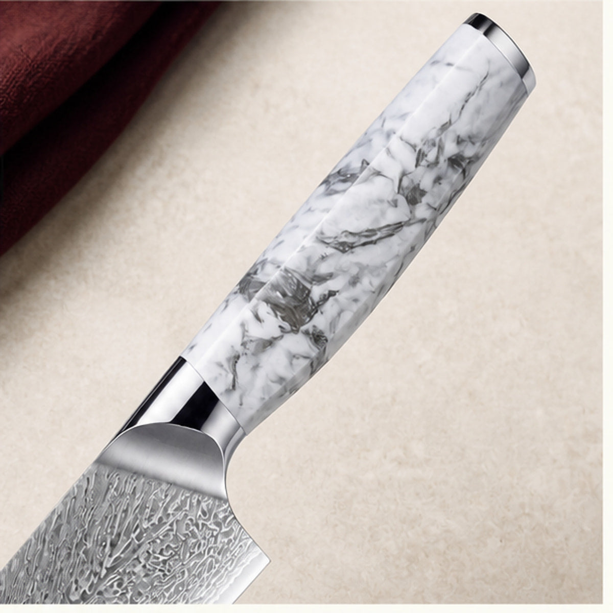 Couteau Kiritsuke VG10 20 cm — Marbre