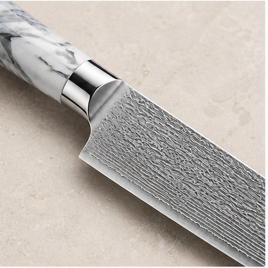 Couteau à trancher VG10 25 cm — Marbre