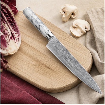 Couteau à trancher VG10 25 cm — Marbre