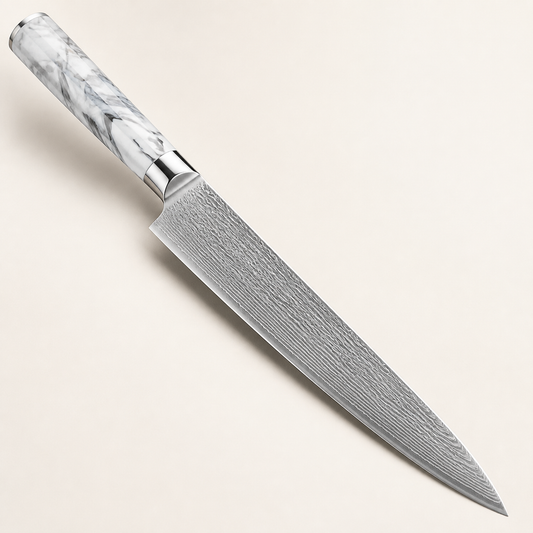 Couteau à trancher Haganori Marbre, lame de 25 cm