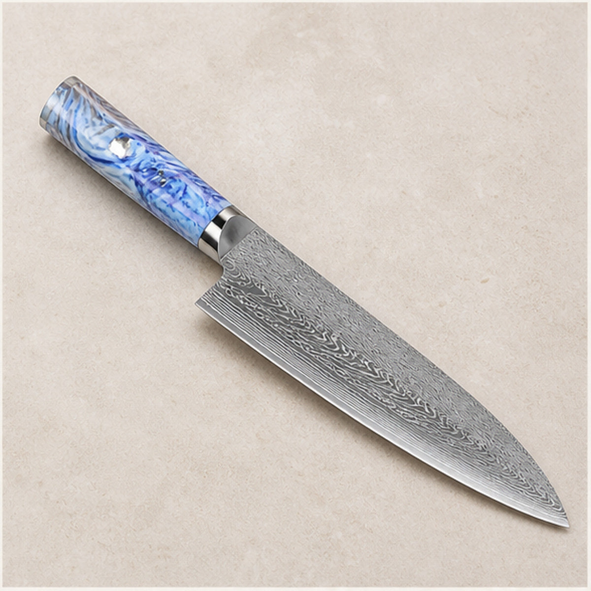 Couteau à trancher VG10 25 cm — Azur