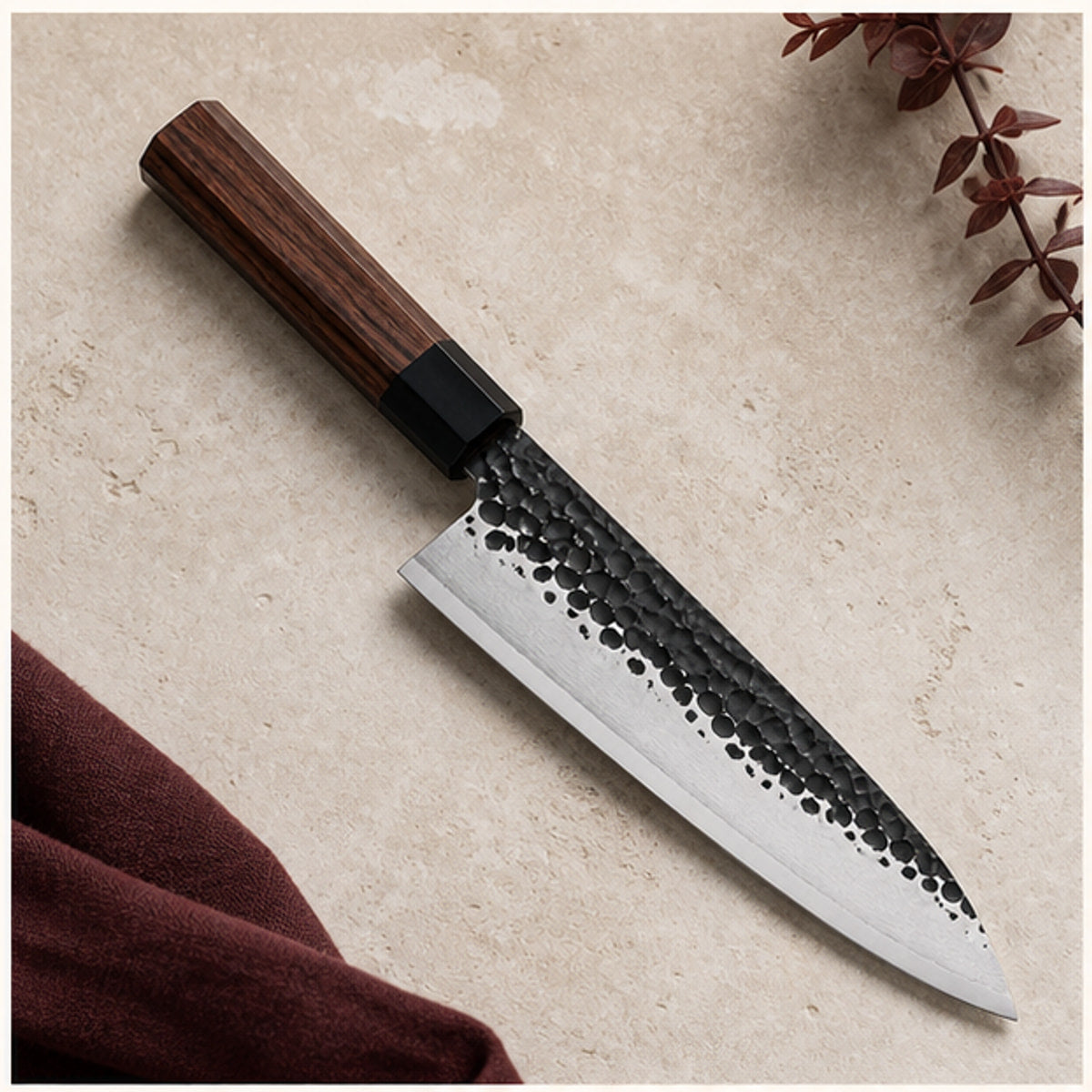 Couteau de chef 20 cm — Forge Octogonale