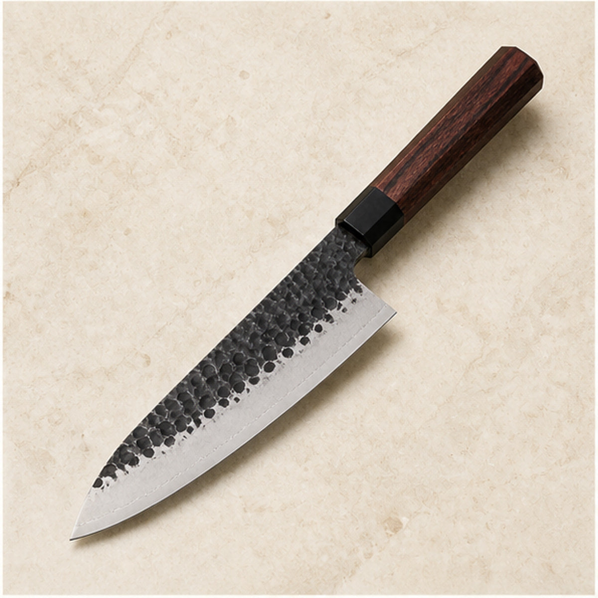 Couteau Santoku 18 cm — Forge Octogonale
