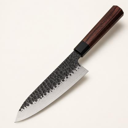 Santoku Haganori Forge Octogonale, lame de 18 cm