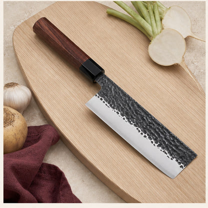 Couteau Nakiri 18 cm — Forge Octogonale
