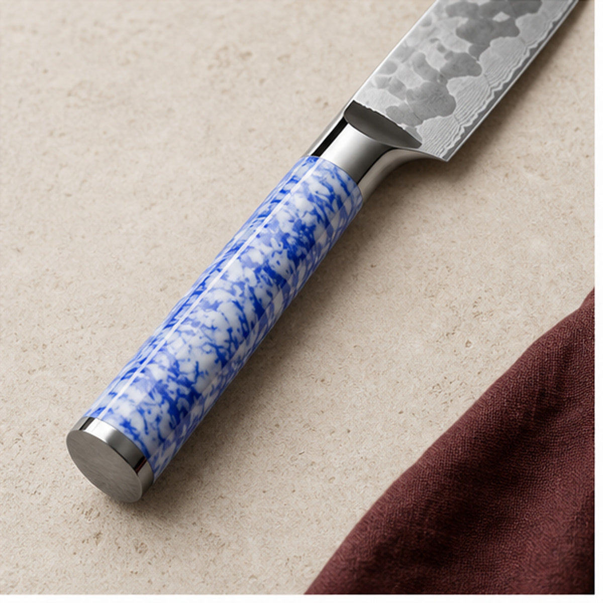 Couteau de chef 20 cm — Porcelaine Bleue