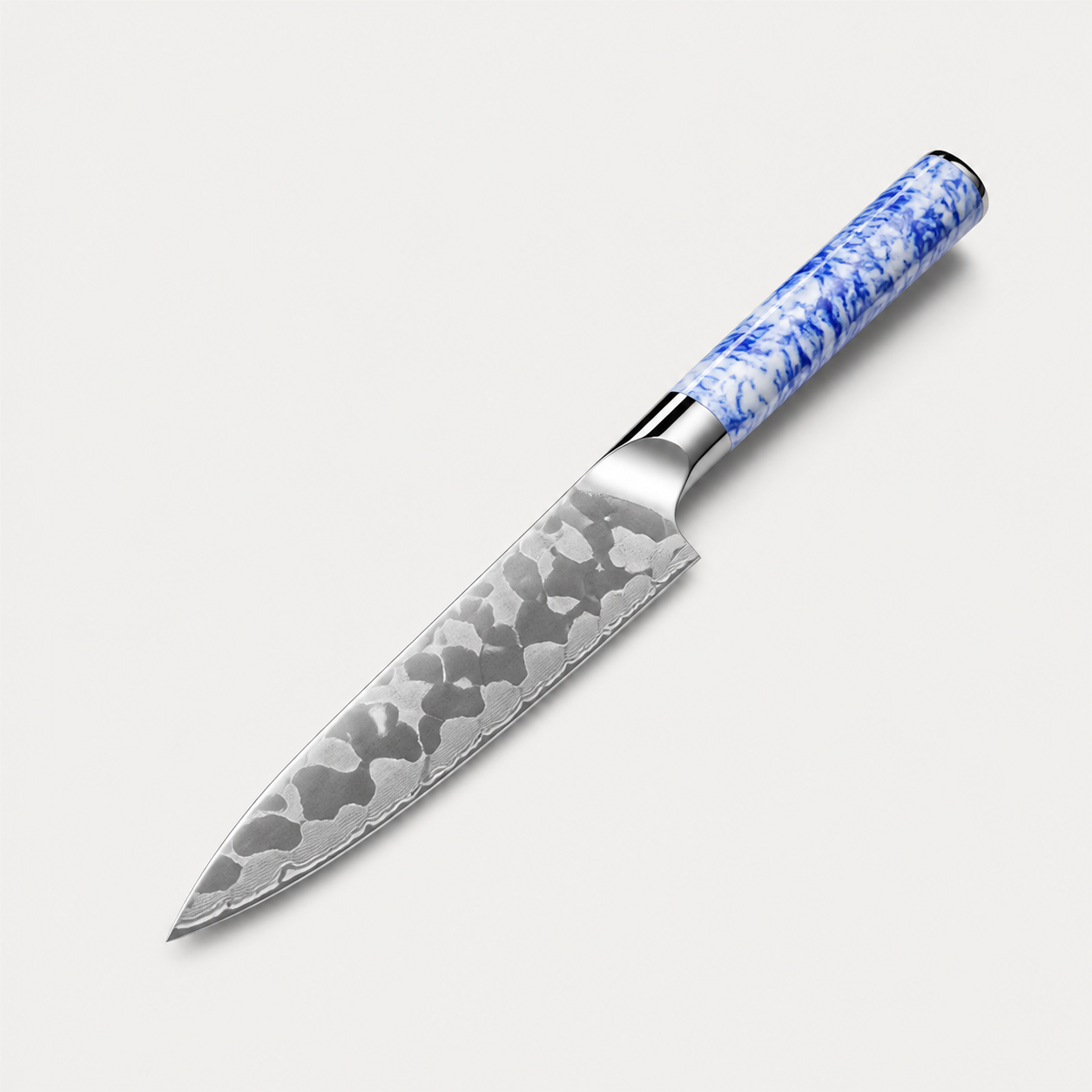 Couteau de chef Haganori Porcelaine Bleue, lame de 20 cm