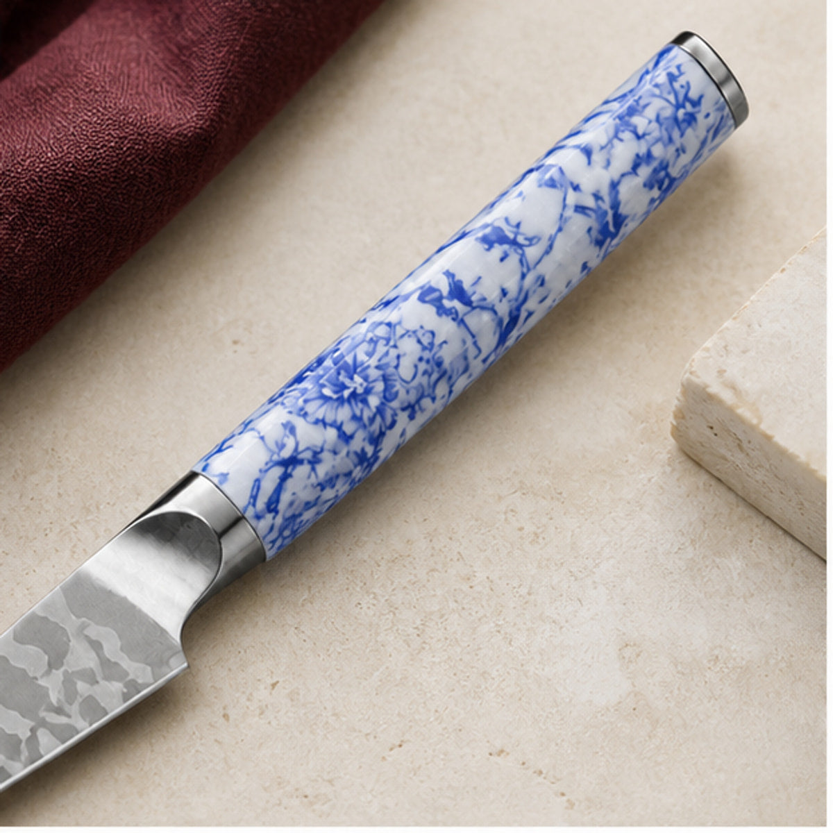 Couteau d’office 9 cm — Porcelaine Bleue
