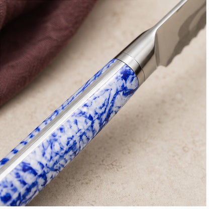 Couteau à pain 20 cm — Porcelaine Bleue