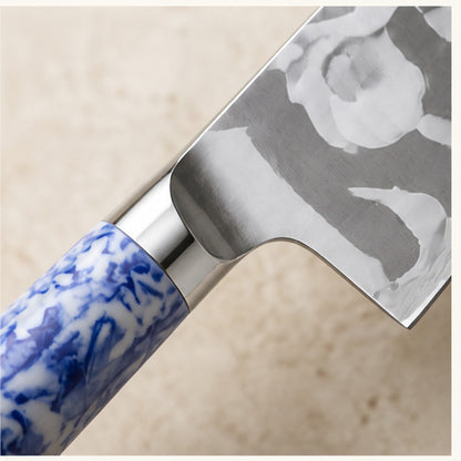 Couteau Kiritsuke 21,5 cm — Porcelaine Bleue