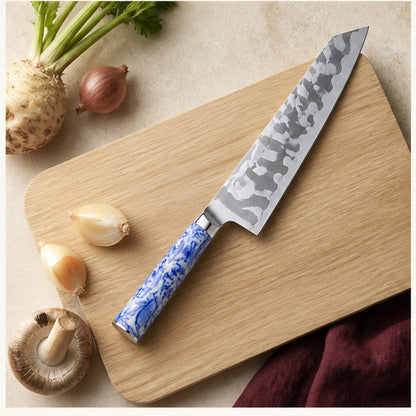 Couteau Kiritsuke 21,5 cm — Porcelaine Bleue